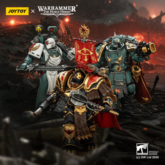 [Pre-Order]JOYTOY Action Figure Warhammer The Horus Heresy Sons of Horus Legion Champion Apothecary