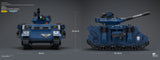 [Pre-Order]JOYTOY Action Figure Warhammer 40K Ultramarines Predator Destructor with turret-mounted autocannon and sponson-mounted heavy bolters