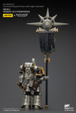 [Pre-Order]1/18 JOYTOY Action Figure Warhammer The Horus Heresy Iron Warriors MKVI Tactical Sergeant and Command Squad Chosen with Legion Standard