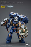 1/18 JOYTOY Action Figure Warhammer Ultramarines Vanguard Veteran with Thunder Hammer and Storm Shield