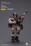 1/18 JOYTOY 3.75inch Action Figure Astra Militarum Cadian Command Squad Veteran with Medi-pack