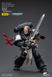 1/18 JOYTOY Action Figure Warhammer Black Templars Emperor's Champion Bayard's Revenge