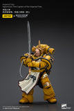 1/18 JOYTOY Action Figure Warhammer The Horus Heresy Imperial Fists Sigismund, First Captain of the Imperial Fists