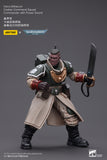 1/18 JOYTOY 3.75inch Action Figure Astra Militarum Cadian Command Squad Commander with Power Sword