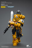 1/18 JOYTOY Action Figure Warhammer Imperial Fists Lieutenant with Power Sword