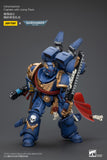 1/18 JOYTOY Action Figure Warhammer Ultramarines Captain With Jump Pack