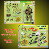 [Pre-Order]Fury Toys 1/12 5inches Action Figure Wave 3 Rage Samurai Force Turtle  Summer