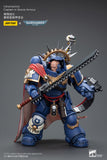 1/18 JOYTOY Action Figure Warhammer Ultramarines Captain in Gravis Armour