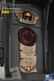 [Pre-Order]JOYTOY Action Figure Warhammer 40K Ultramarines Lieutenant Titus' MKX Helmet & Display Stand