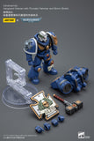 1/18 JOYTOY Action Figure Warhammer Ultramarines Vanguard Veteran with Thunder Hammer and Storm Shield