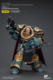 1/18 JOYTOY Action Figure Warhammer The Horus Heresy Sons of Horus Legion Praetor in Cataphractii Terminator Armour