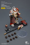 [Pre-Order]1/18 JOYTOY Action Figure Warhammer 40K White Scars Stormseer Consul Legion Praetor in Cataphractii Terminator Armour