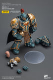 1/18 JOYTOY Action Figure Warhammer The Horus Heresy Sons Of Horus Legion Praetor  With Power Fist