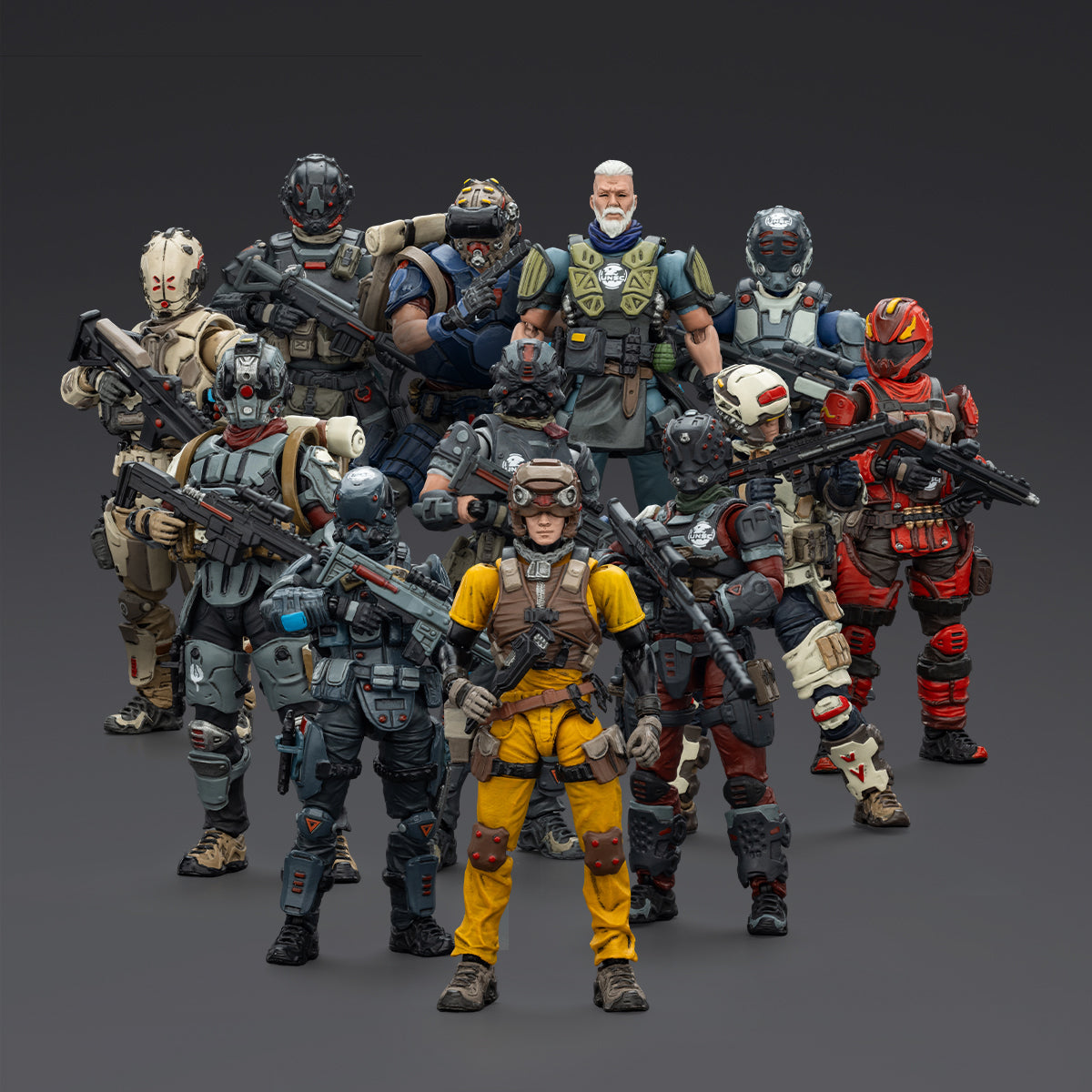 JOYTOY 1/25 Action Figure Dark Source Steel Ride Corps and UNSC