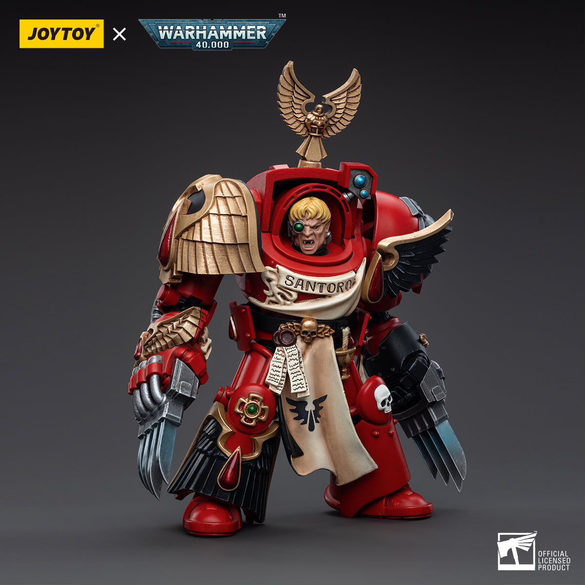 1/18 JOYTOY Action Figure Warhammer Blood Angels Assault 