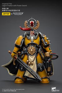 [PRE-ORDER]1/18 JOYTOY Action Figure Warhammer The Horus Heresy Imperial Fists Legion Praetor with Power Sword and Fafnir Rann Re-issue Version