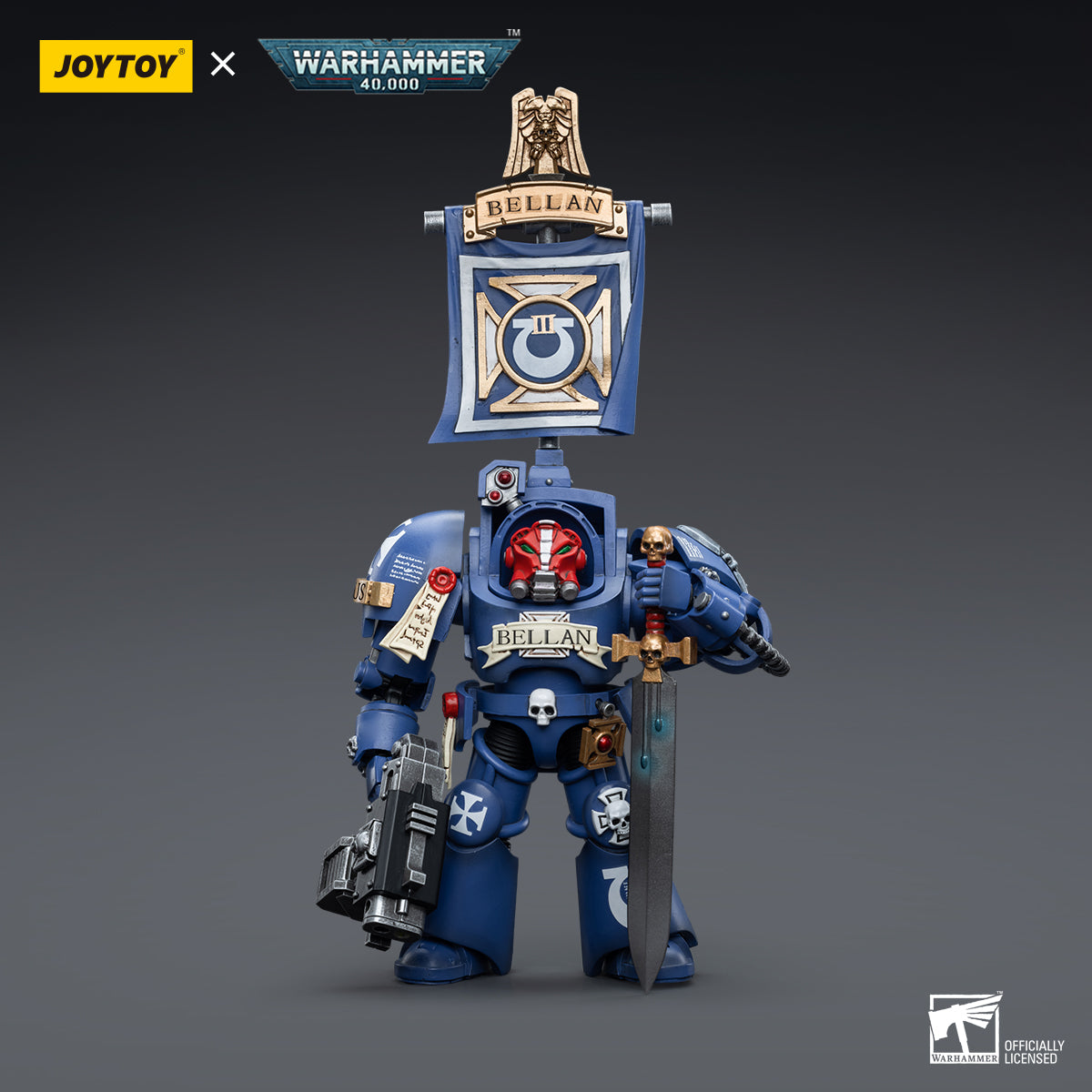 Warhammer 40k Action Figure 1/18 Ultramarines Terminators Brother Caesaran 12 Cm Warhammer 40k Action Figure 1/18 Ultramarines Terminators Brother Caesaran 12 Cm