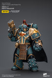 1/18 JOYTOY Action Figure Warhammer The Horus Heresy Sons Of Horus Legion Praetor  With Power Fist