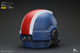 [Pre-Order]JOYTOY Action Figure Warhammer 40K Ultramarines Lieutenant Titus' MKX Helmet & Display Stand