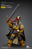[PRE-ORDER]1/18 JOYTOY Action Figure Warhammer Imperial Fists Legion Praetor with Power Sword and Fafnir Rann