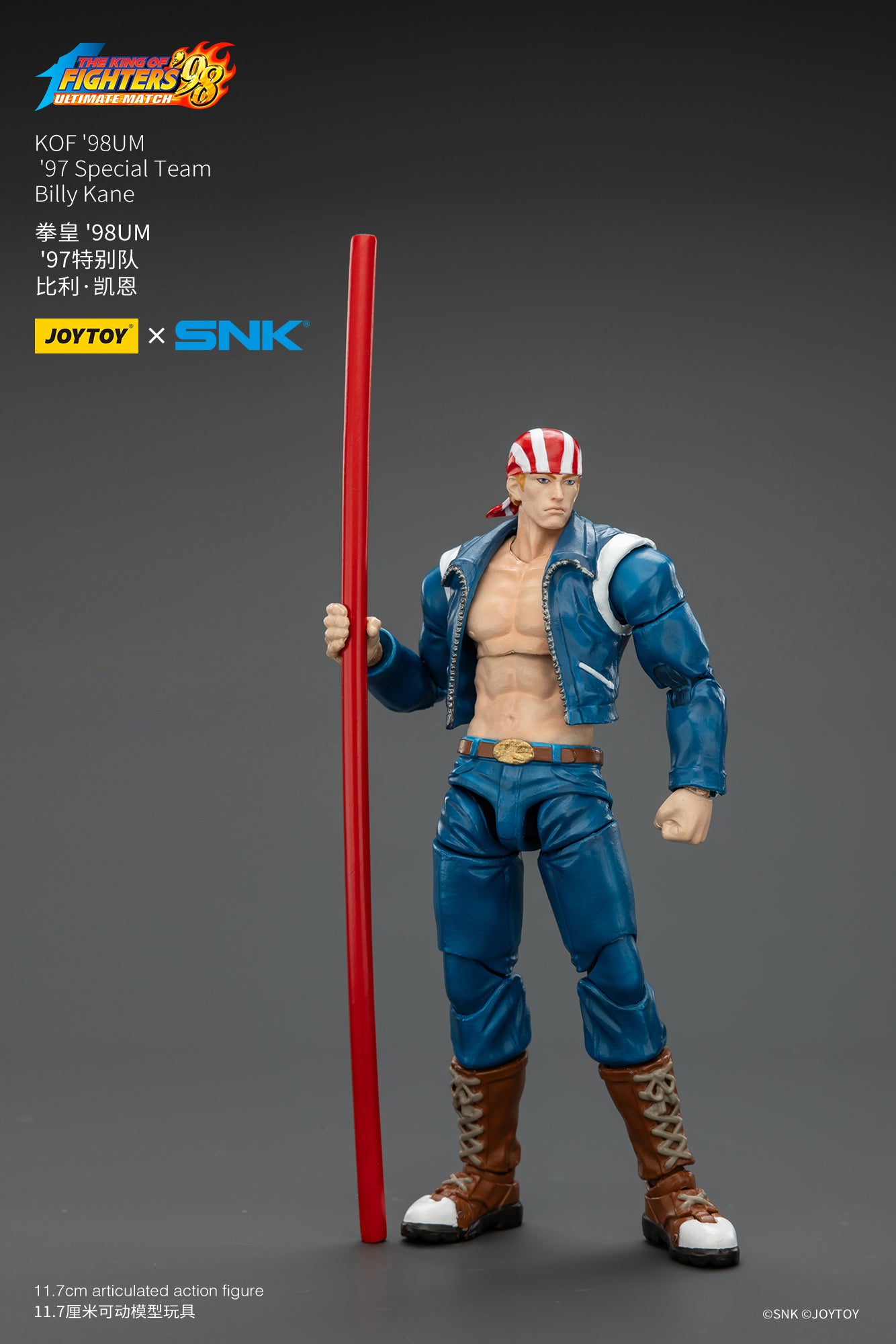 1/18 JOYTOY Action Figure SNK KOF '98UM '97 Special Team – Ailinna Toy