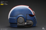 [Pre-Order]JOYTOY Action Figure Warhammer 40K Ultramarines Lieutenant Titus' MKX Helmet & Display Stand