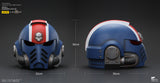 [Pre-Order]JOYTOY Action Figure Warhammer 40K Ultramarines Lieutenant Titus' MKX Helmet & Display Stand