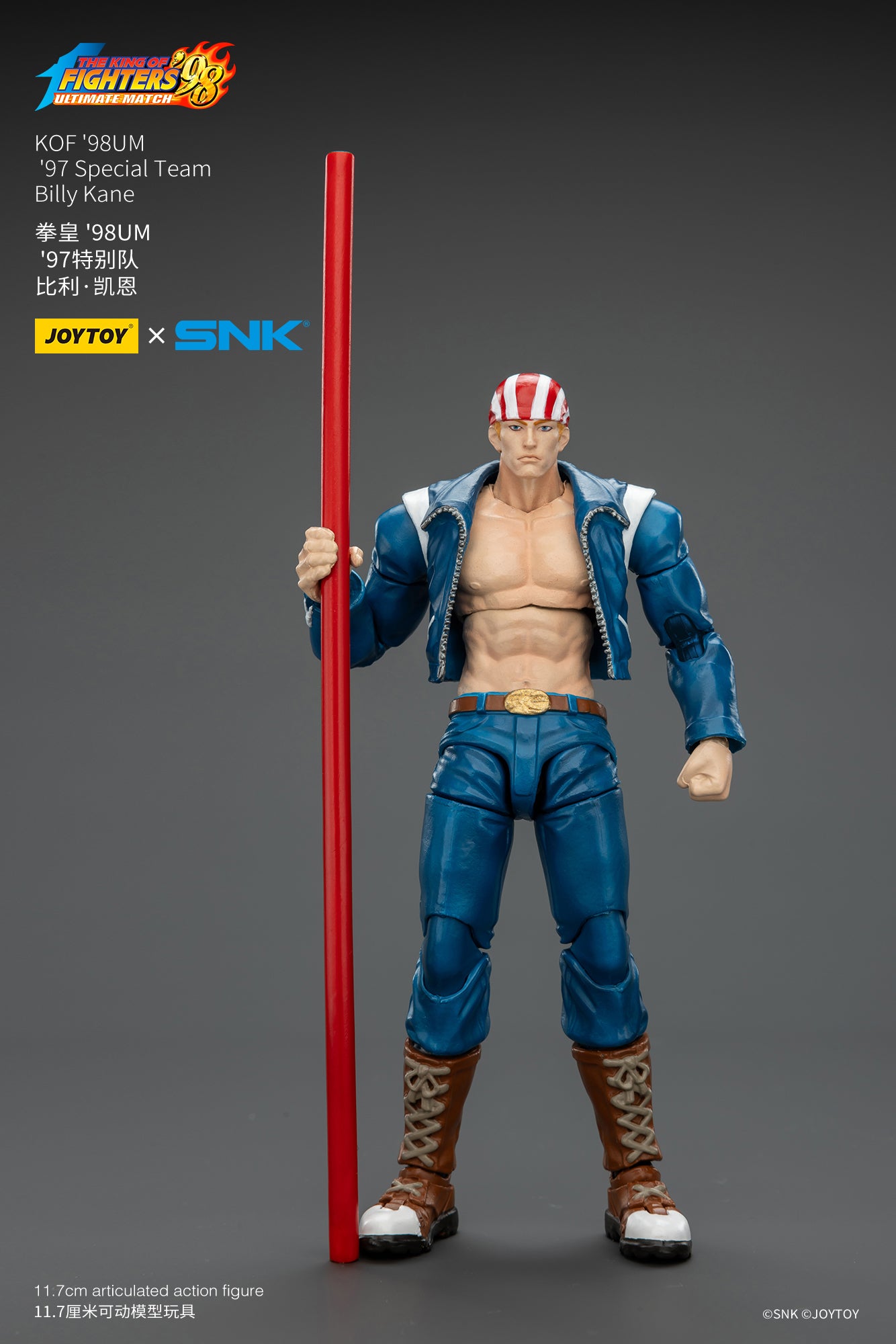 1/18 JOYTOY Action Figure SNK KOF '98UM '97 Special Team – Ailinna Toy