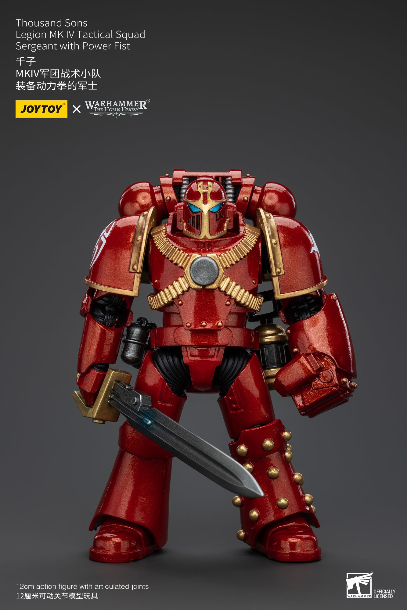 1/18 JOYTOY Action Figure Warhammer The Horus Heresy Thousand Sons