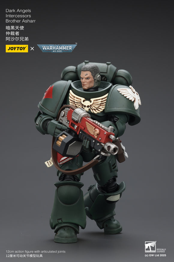 [Pre-Order]1/18 JOYTOY Action Figure Warhammer Dark Angels Intercessors Brother Asharr Re-issue Version