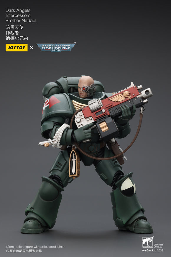 [Pre-Order]1/18 JOYTOY Action Figure Warhammer Dark Angels Intercessors Brother Nadael Re-issue Version