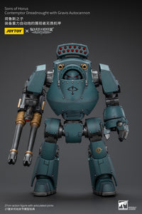 1/18 JOYTOY Action Figure Warhammer The Horus Heresy Sons of Horus Contemptor Dreadnought with Gravis Autocannon