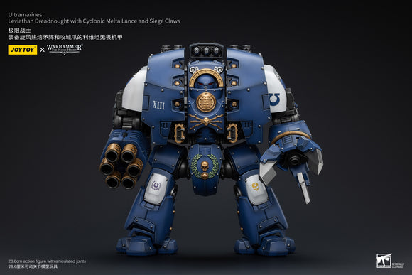 [PRE-ORDER]1/18 JOYTOY Action Figure Warhammer The Horus Heresy Ultramarines Leviathan Dreadnought with Cyclonic Melta Lance And Siege Claws