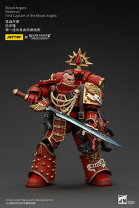 1/18 JOYTOY Action Figure Warhammer The Horus Heresy Blood Angels Raldoron First Captain of the Blood Angels