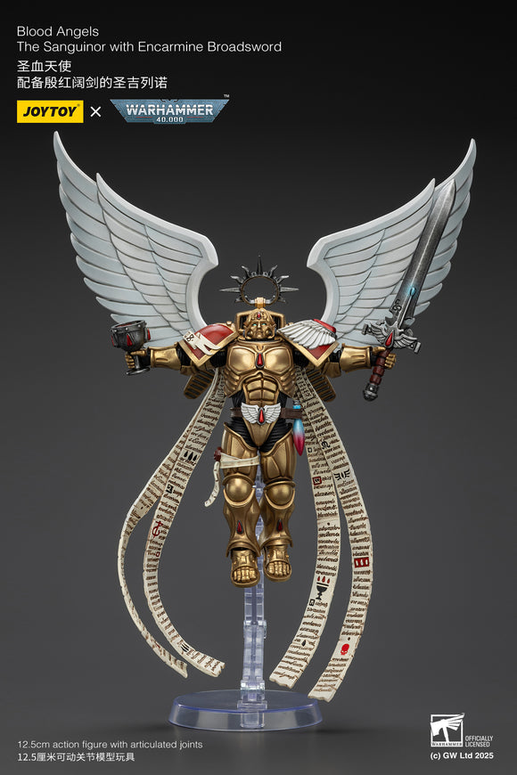 [Pre-Order]JOYTOY Action Figure Warhammer 40K Blood Angels The Sanguinor with Encarmine Broadsword
