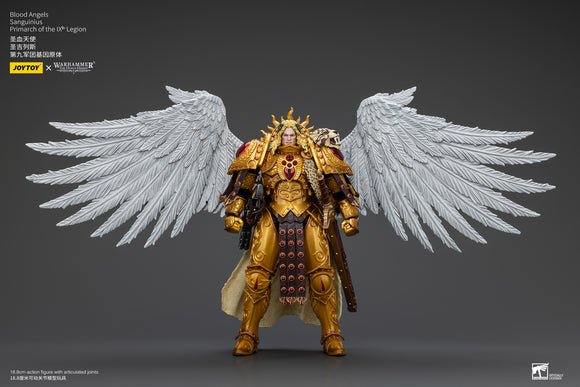 1/18 JOYTOY Action Figure Warhammer The Horus Heresy Blood Angels Sanguinius Primarch of the IXth Legion