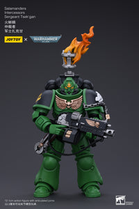 [PRE-ORDER]1/18 JOYTOY 3.75inch Action Figure Salamanders Intercessors Sergeant Tsek'gan Re-issue Version