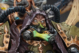 [Pre-Order]JOYTOY Action Figure Warhammer 40K Mortarion， Daemon Primarch of Nurgle with Ancient weapons‘The Lantern' and ‘Silence'