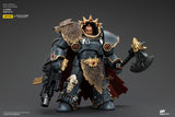 1/18 JOYTOY Action Figure Warhammer The Horus Heresy Space Wolves Hvarl Red-Blade