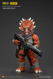 [Asia Exclusive][PRE-ORDER]1/18 JOYTOY Action Figure TMNT-Captain Zorax Adjutant Zork Triceraton Infantryman Casey Jones