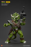 [Asia Exclusive][PRE-ORDER]1/18 JOYTOY Action Figure TMNT-Captain Zorax Adjutant Zork Triceraton Infantryman Casey Jones