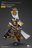 1/18 JOYTOY Action Figure Warhammer The Horus Heresy Ultramarines Legion Praetor with Power Sword and Volkite Serpenta