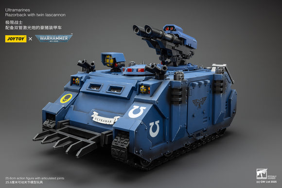 [Pre-Order]JOYTOY Action Figure Warhammer 40K Ultramarines Razorback with twin lascannon