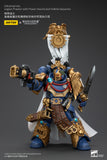 1/18 JOYTOY Action Figure Warhammer The Horus Heresy Ultramarines Legion Praetor with Power Sword and Volkite Serpenta