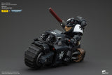 1/18 JOYTOY Action Figure Warhammer Space Marines Black Templars Outriders Brother Valtus Re-issue Version