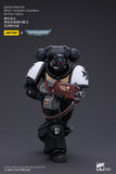 [PRE-ORDER]1/18 JOYTOY Action Figure Warhammer Space Marines Black Templars Outriders Brother Valtus Re-issue Version