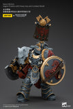 [PRE-ORDER]1/18 JOYTOY Action Figure Warhammer The Horus Heresy Space Wolves Legion Praetor with Power Axe and Combat Shield