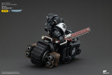 1/18 JOYTOY Action Figure Warhammer Space Marines Black Templars Outriders Brother Valtus Re-issue Version