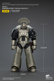 [Pre-Order]1/18 JOYTOY Action Figure Warhammer The Horus Heresy Iron Warriors MKVI Tactical Sergeant and Command Squad Chosen with Legion Standard