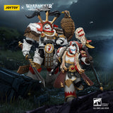 [Pre-Order]1/18 JOYTOY Action Figure Warhammer 40K White Scars Stormseer Consul Legion Praetor in Cataphractii Terminator Armour